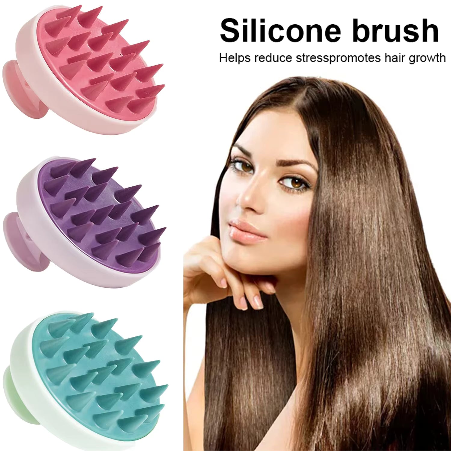 Gentle Scalp Massage Brush