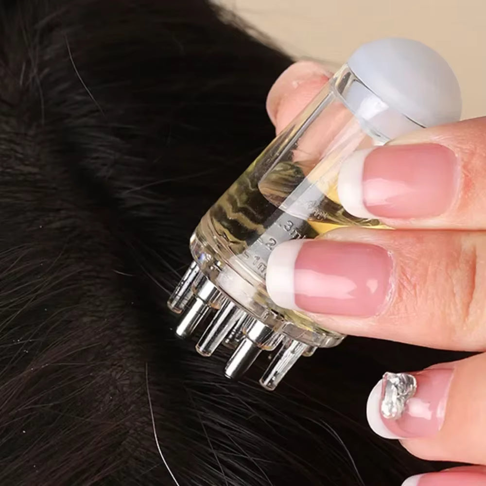 Hair Scalp Oil Applicator Comb